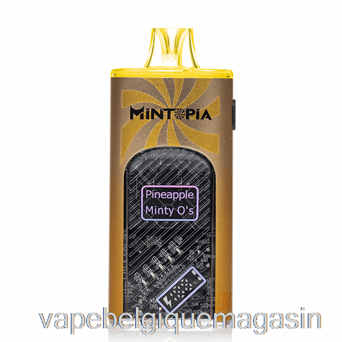 Vape Jetable Mintopia Turbo 9000 Jetable Ananas Minty O's